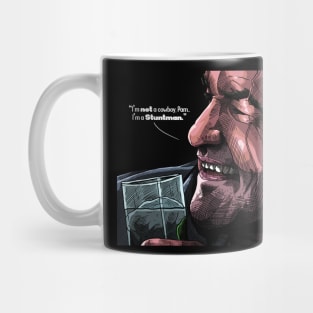 Death Proof "Club Soda And Lime" Stuntman Mike portrait (digital) Mug